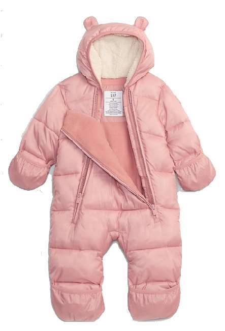 Baby padded suit