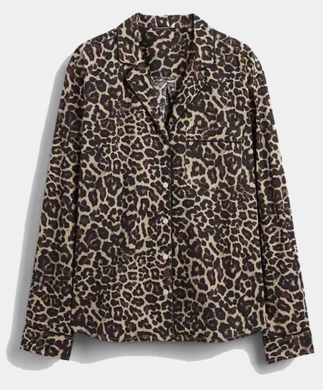 Printed lounge shirt