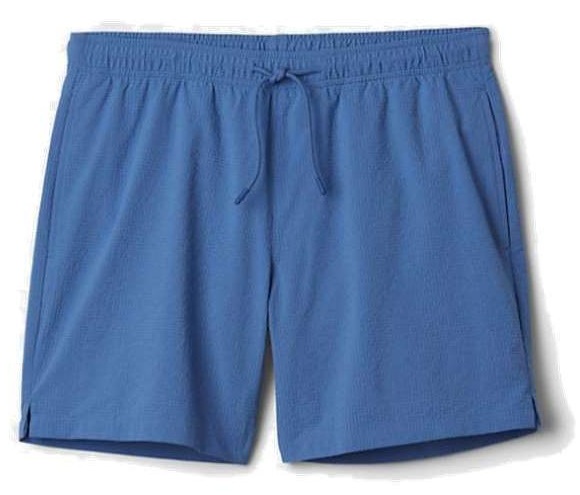 Blue swim shorts